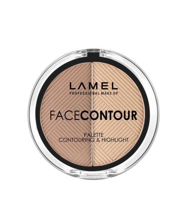 Lamel Cosmetics Lamel Professional Contour Palette Face Contour No 401 - Buy Online on GoSupps.com