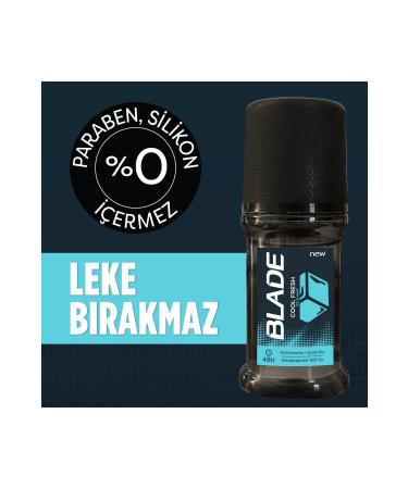 Blade Cool Fresh Roll On 50 ml - Buy Online on GoSupps.com