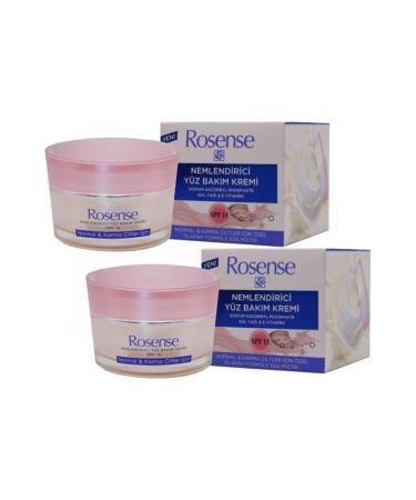Rosense 2 Pieces 50 Ml Moisturizing Face Care Cream