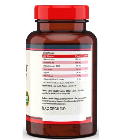 Nevfix Glucosamine Chondroitin Msm Hyaluronic Acid 60 Tablets - Buy Online on GoSupps.com