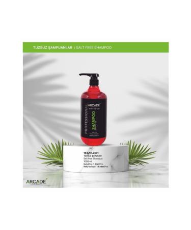 Arcade Salt-Free Hair Care Shampoo 1000ml - Buy Online on GoSupps.com