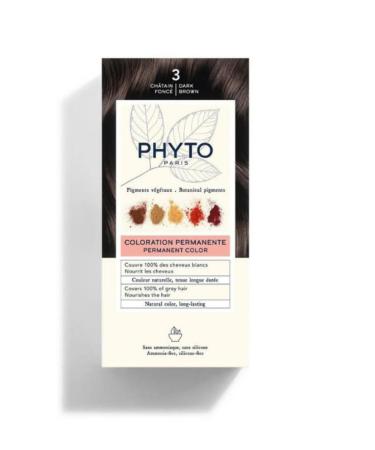 Phyto Phytocolor Herbal Hair Dye - 3 Dark Chestnut