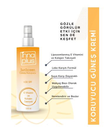 Inna Plus Anti-Spot Sunscreen with Liposomed Collagen and Vitamin E