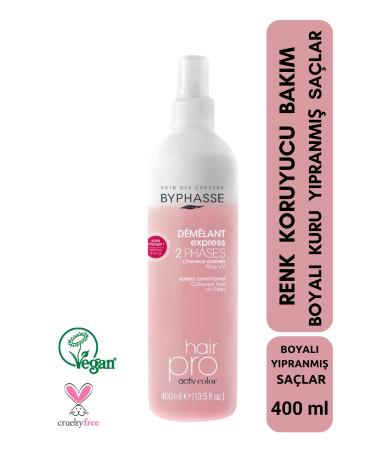 BYPHASSE Dual Phase Color-Drying Vegan Liquid Hair Conditioner 400ml
