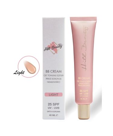 Hill Beauty Turkey Anti-Spot Brightening BB Cream Light 25+spf 40ml with Hyaluronic Acid Effect - Buy Online on GoSupps.com
