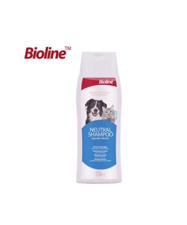 Bioline Natural Shampoo for Cats and Dogs 250 Ml