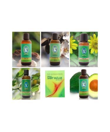 Nuka Defne Esencia Fixed Oils Book (monika Werner) and 5-Pack Fixed Oils