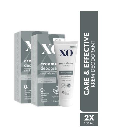 Xo Cream Deodorant Scented 75 ml X 2 Pieces