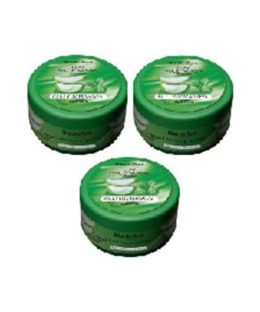 Black Red Clay Face Mask (aloe Vera) 400 Gr (3 Pieces)