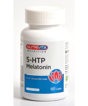 Nutrivita Nutrition 60 Tablets 5-HTP Melatonin 05/2026
