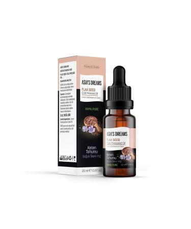 Asias Dreams Flaxseed Cold Pressed Oil 20ml 0 Pure