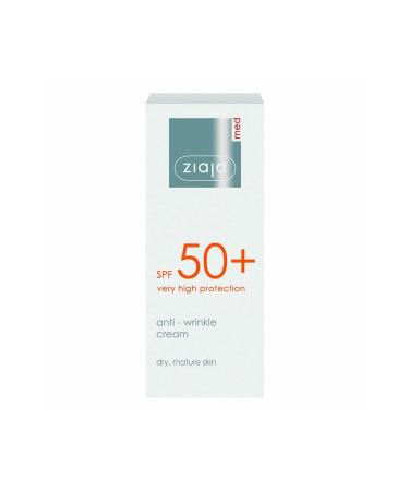Ziaja Med Spf50+ Anti-Wrinkle Face Cream - Buy Online on GoSupps.com