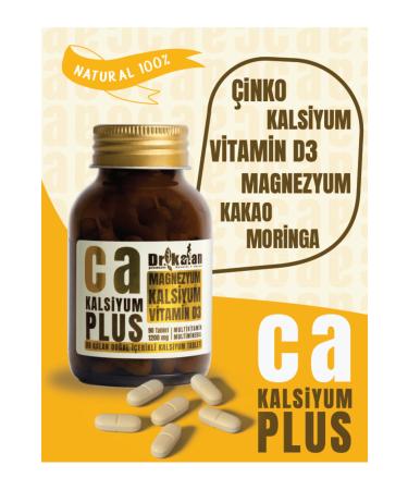 Dr Kalan Calcium Plus (MAGNESIUM VITAMIN D3 AND...) 90 Tablets - Buy Online on GoSupps.com