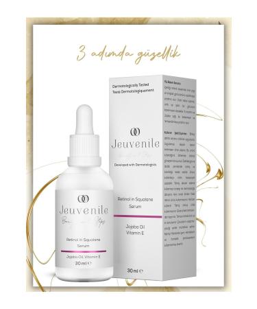 Jeuvenile Retinol 1% Serum - Anti-Aging & Regenerating (Retinol Squalane Jojoba Oil) - Buy Online on GoSupps.com