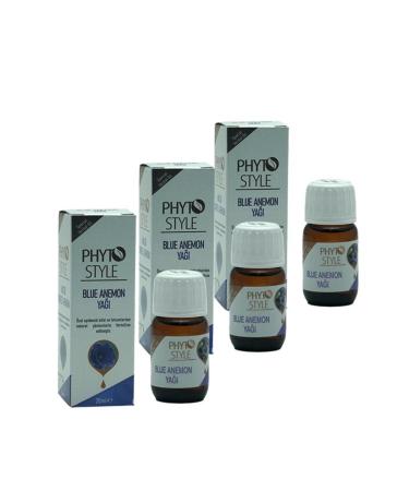 phyto style Blue Anemone Oil 3 pack (60 ml)