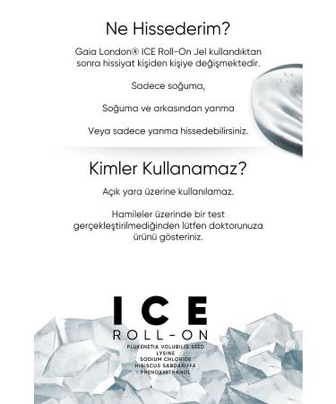Gaia London Ice Roll-on Firming and Anti-Cellulite Gel 50ml - Buy Online on GoSupps.com