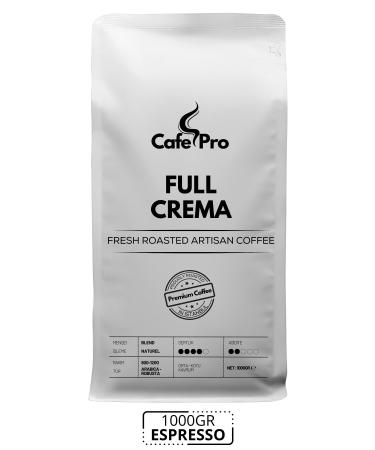 CafePro Full Crema 1000gr Espresso Blend