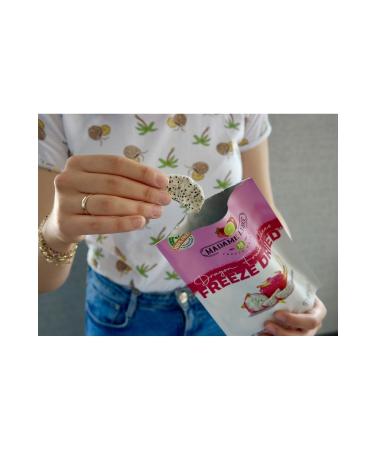 Madame Lyras 8-Piece Box * 16 gr Freeze Dried White Dragon Fruit Slices - Buy Online on GoSupps.com