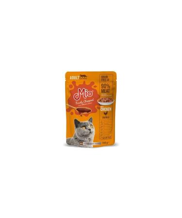 Mio Tt283 Mio Chicken Pouch Cat Food 100 Gr X 24 Pcs.