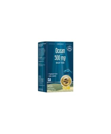 Ocean Orzax Ocean 500 mg Fish Oil 60 capsules -