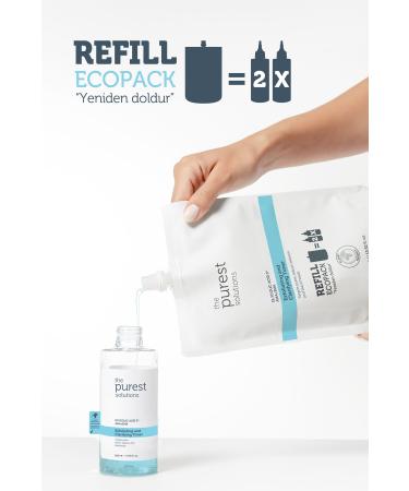 The Purest Solutions Revitalizing Pore Tightening Glycolic Acid Toner for All Skin Types Ecological Refill Pack 400 Ml - Buy Online on GoSupps.com