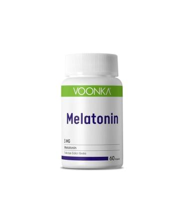 Voonka Melatonin 3 mg 60 Capsules Flavorless