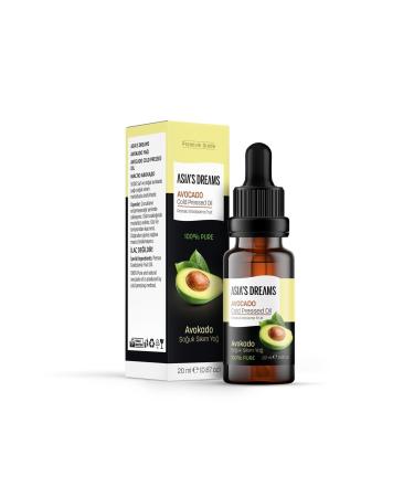 Asias Dreams Avocado Cold Pressed Oil 20ml 0 Pure