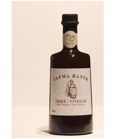 Fatma Han m Strawberry Vinegar 500 Ml / Natural Fermentation in Oak Barrels