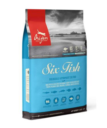 Orijen Six Fish Cat Grain-Free Adult Cat Food with Fish 5.4 Kg - FarmaPets