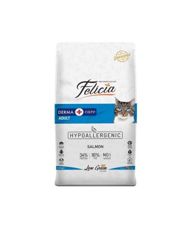 Felicia Salmon Low Grain Hypoallergenic Cat Food 12 Kg - Buy Online on GoSupps.com
