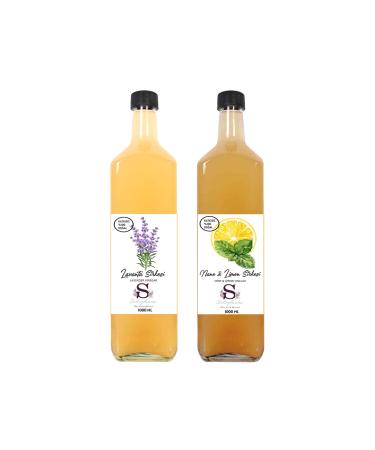 S heylaana Natural Lavender and Mint & Lemon Vinegar 1000 ml