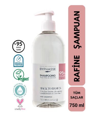 BYPHASSE Back To Basics Refined Shampoo for Normal Hair 750ml