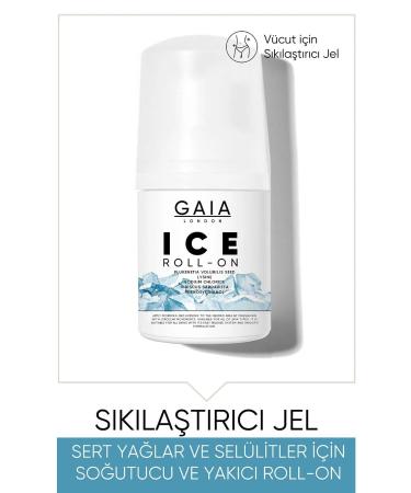 Gaia London Ice Roll-on Firming and Anti-Cellulite Gel 50ml