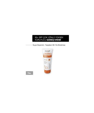 Dermokil Sun Cream-Versatile High Protection Sun Cream 50 SPF 75 ml x 2 Pieces - Buy Online on GoSupps.com