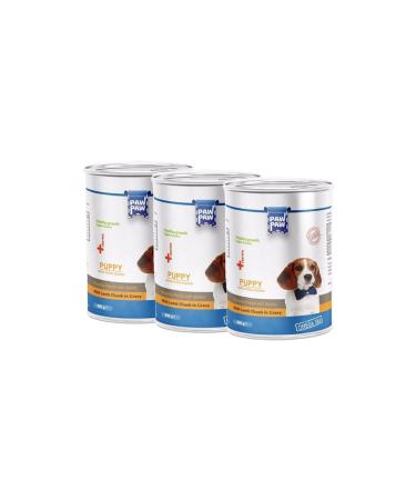 PawPaw Lamb Meat Puppy Canned Food 400grx3