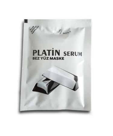 ARMONIKONYA 1 Piece Soothing Skin Care After Skin Cleanser Relaxing Platinum Serum Cloth Mask