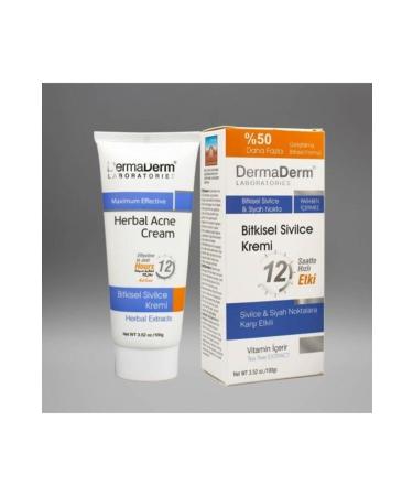 DermaDerm Acne Eliminator Herbal Cream 100 Gr 100% Original Product Guaranteed