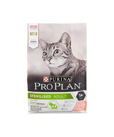 Pro Plan Pro Plan Sterilized Salmon and Tuna 3 kg Sterilized Adult Dry Cat Food
