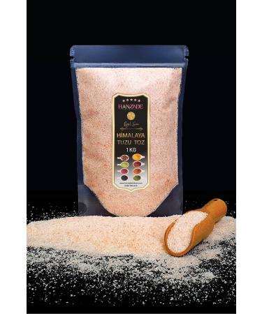 Hanzade Herbal Pink Himalayan Salt Powder and Grain Set of 2 1 Kg + 1 Kg - Buy Online on GoSupps.com