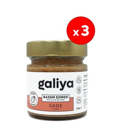 Galiya 0 Almond Paste 215g X3 (645G)
