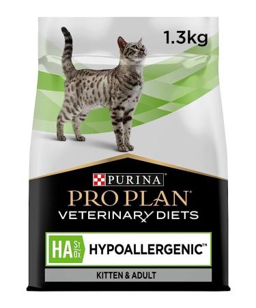Pro Plan Veterinary Diets Feline HA Hypoallergenic Cat Food 1.3Kg