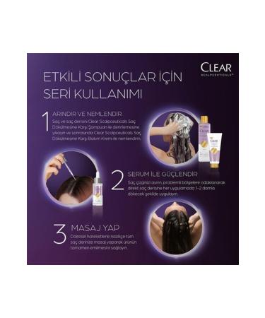 Clear Scalpceuticals Shampoo 300 ml + Hair Care Conditioner 170 ml + Serum 45 ml - Buy Online on GoSupps.com