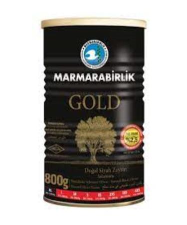 Marmarabirlik MARMARABIRLIK GOLD OLIVES IN BRINE 800 GR