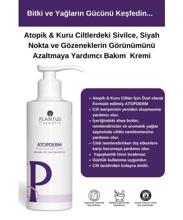 Plantus Atopderm Moisturizing Care Cream for Dry and Atopic Skin
