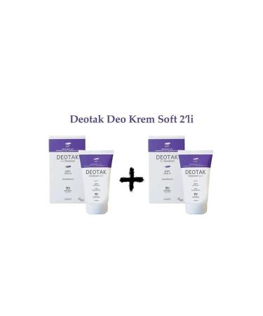 Deotak SOFT CREAM 35ML X 2 PIECES
