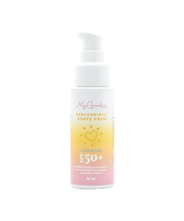 My Goodies Solutions Moisturizing 50 Spf Sunscreen 50ml With Centella Asiatica & Ceramide 3
