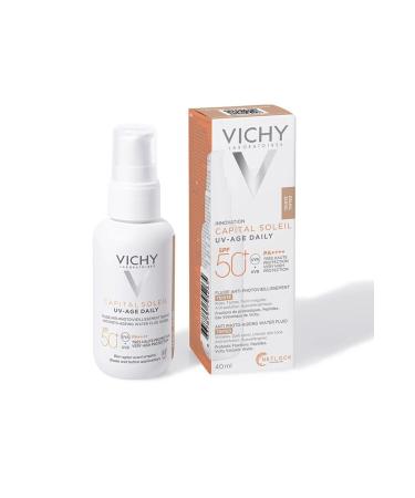 Vichy Capital Soleil UV-Age Daily - SPF 50+ Tinted Photo-Aging Tinted Face Sunscreen 40 ml