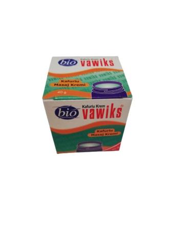 Bio Vawiks Camphor Massage Cream 40 Grams - Buy Online on GoSupps.com