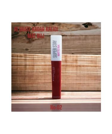 SONES COSMETICS Maybelline New York Lipstick No: 02