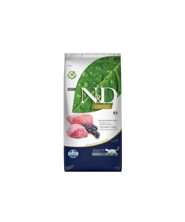 N & D Nd Prime - Grain-free - Lamb Blueberry - Adult Cat Food 5kg - Buy Online on GoSupps.com